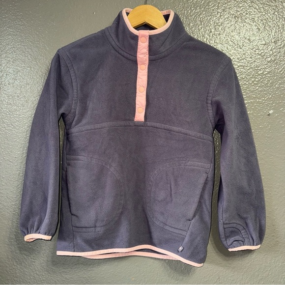 Athleta Girl Cold Snap Sweatshirt in Dusk Violet Size 8/10 - Picture 5 of 9